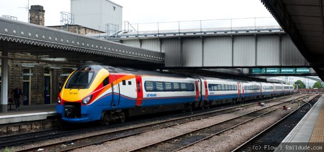 East Midlands Meridian at the platform