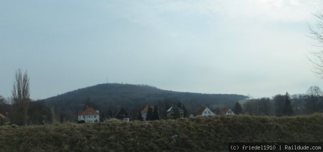 Blick zum Löbauer Berg