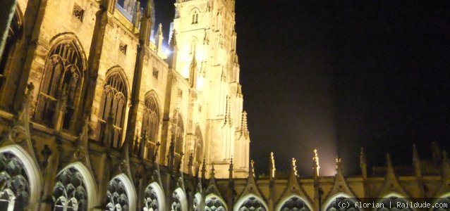 Canterbury  Cathedral night