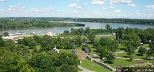 confluence of Sava and Danube