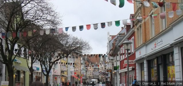 pedestrian zone in Offenburg