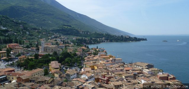 Malcesine from the castle