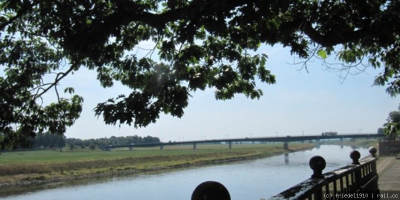 Blick auf die Elbe