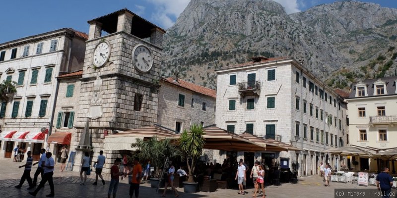 Kotor town center