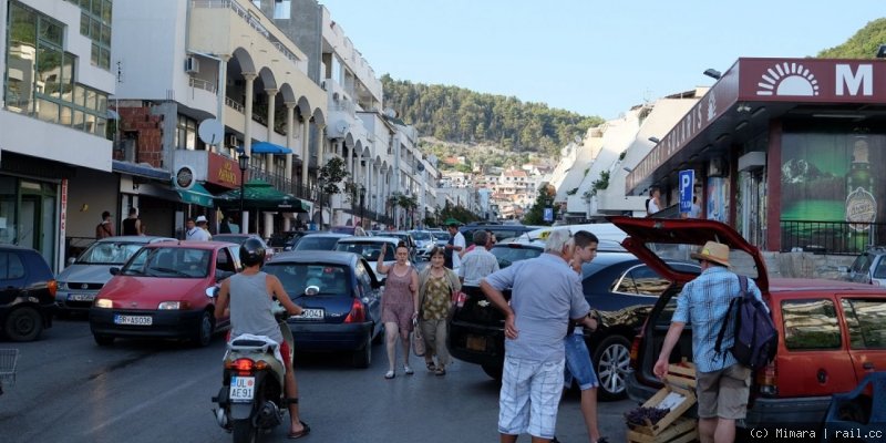 Main street Ulcinj