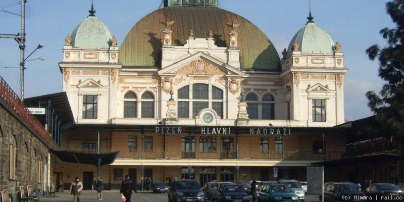 Plzen main station