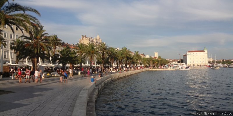 Promenade in Split