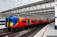 South West Trains (SWT) train - Class 455 commuter train