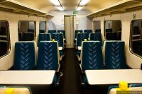 Arriva Trains Wales (ARR) train - Mark II coach interior