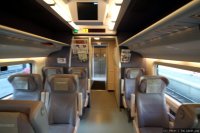 Allegro (AE) train - 1st class seats